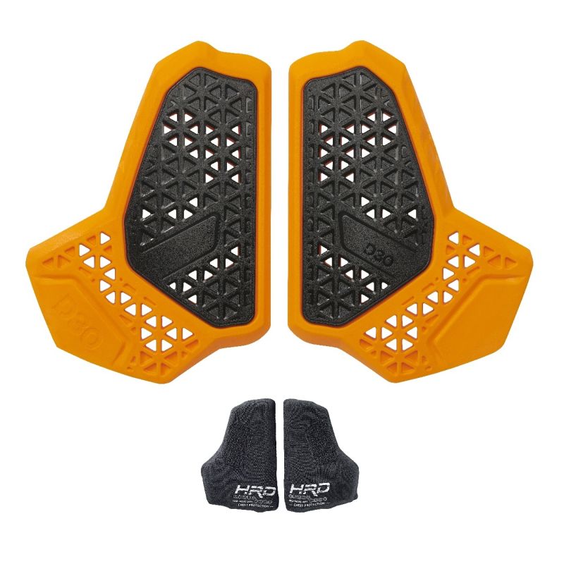 D3O® CP2 Delt brystbeskytter, 2 dele, niveau 2, inklusive taske