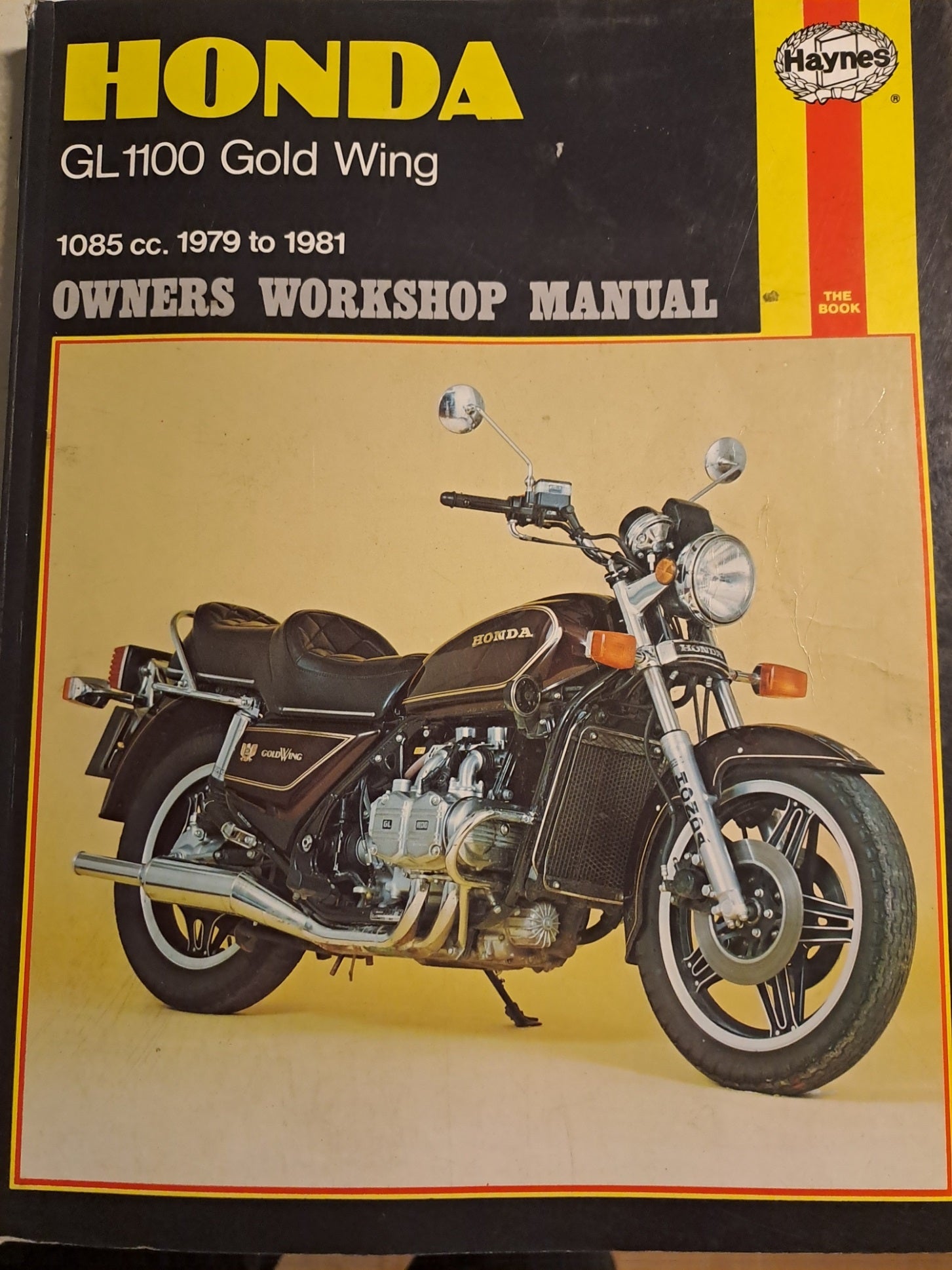 Honda Goldwing gl1100 værstedsmanual