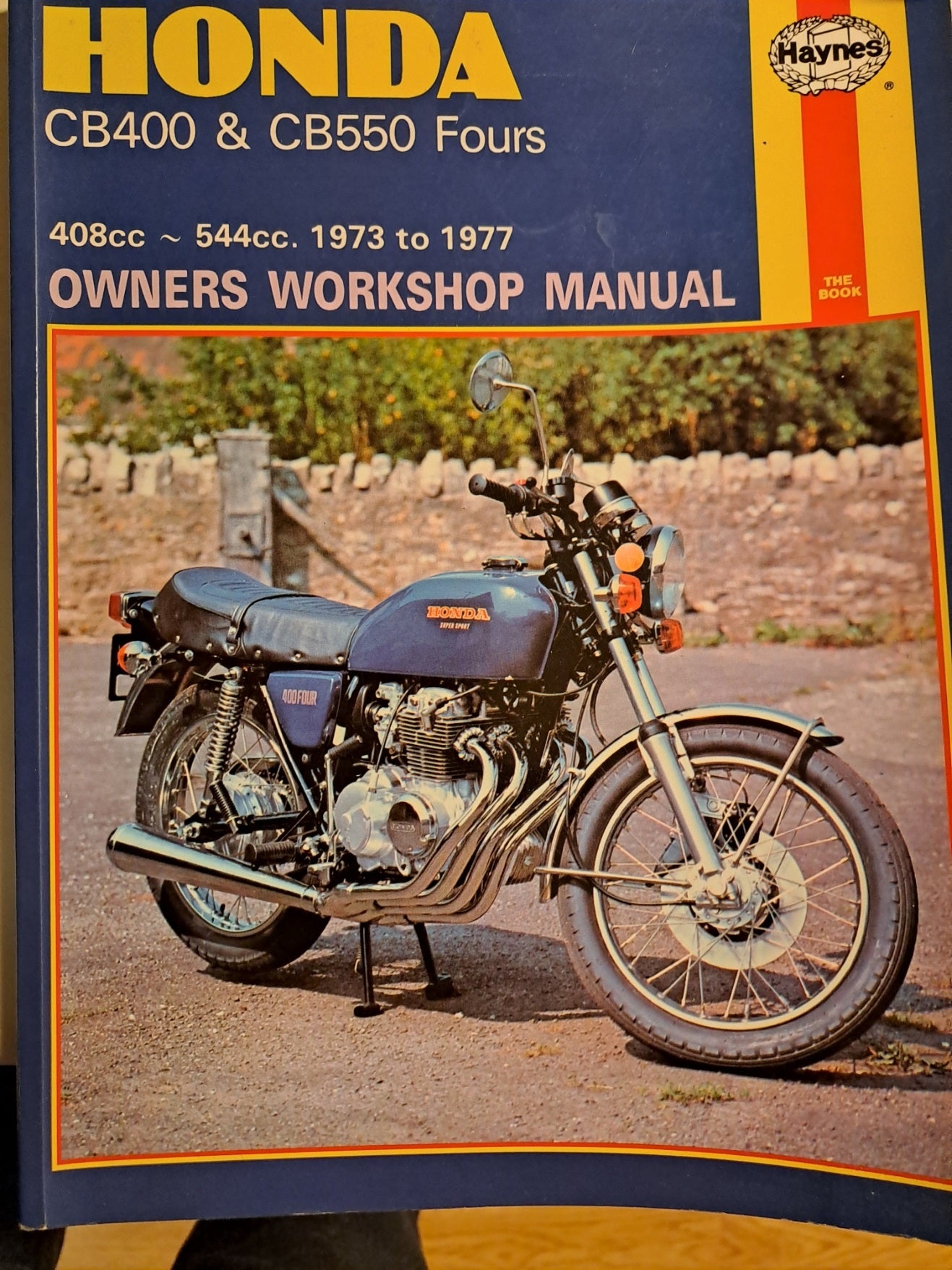 Honda cb400 & cb550 værkstedshåndbog