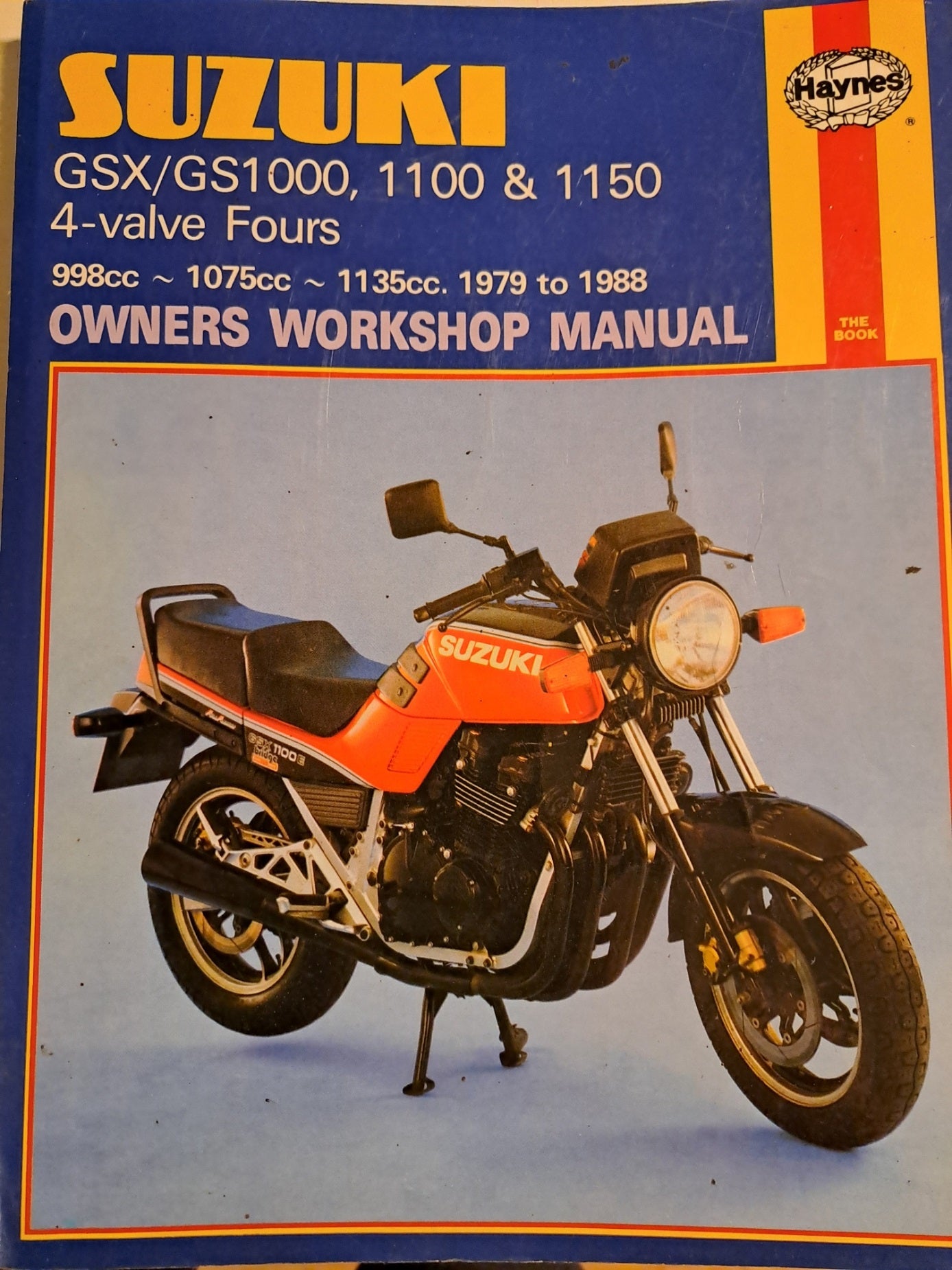 Suzuki gsx/gs 1000, 1100, 1150 værkstedshåndbog