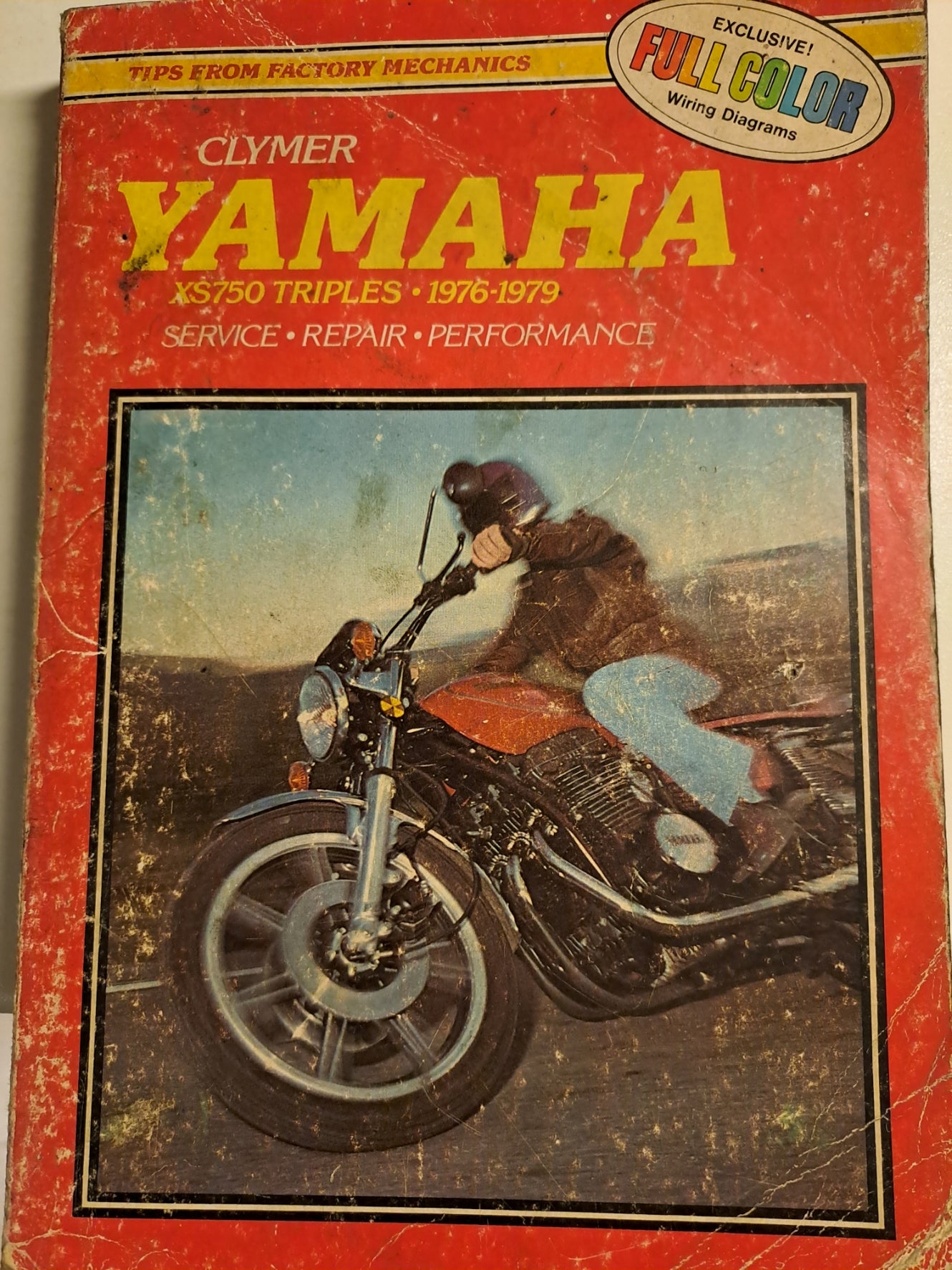 Yamaha xs750 triples værkstedshåndbog