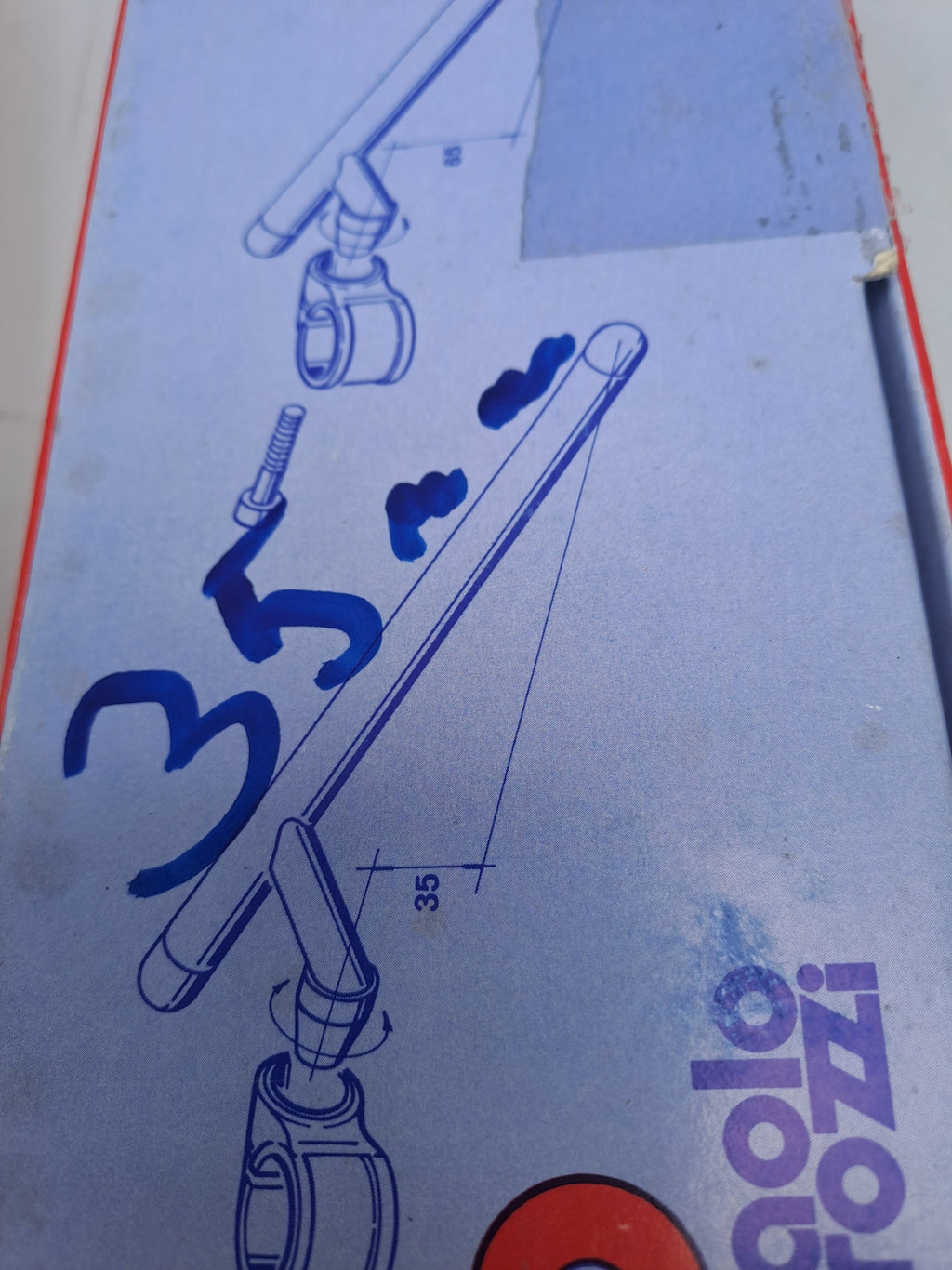 Clip-on styr
