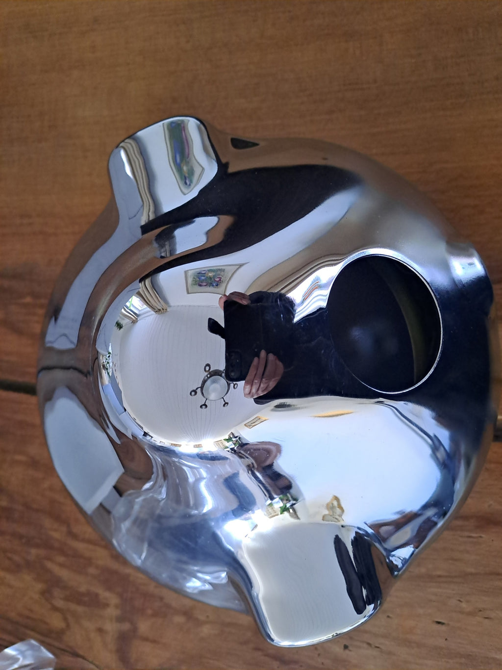 Forlygte i chrome