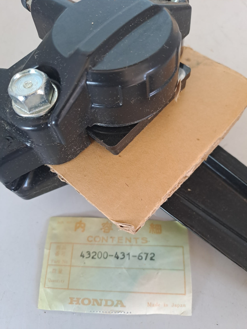 Komplet bagbremse caliper til Honda GL 1000 K 3   43200-431-672