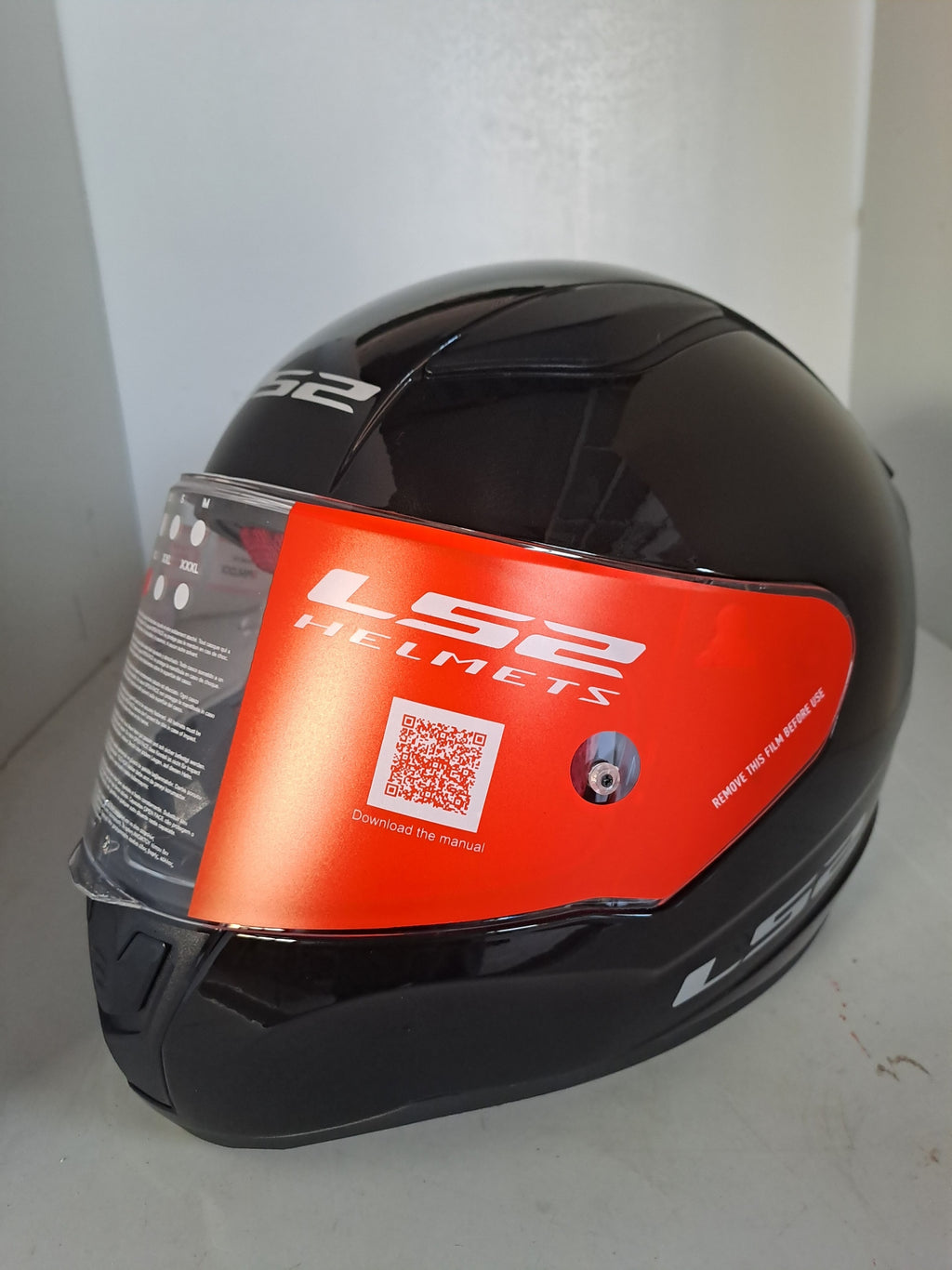 Full face hjelm str XL