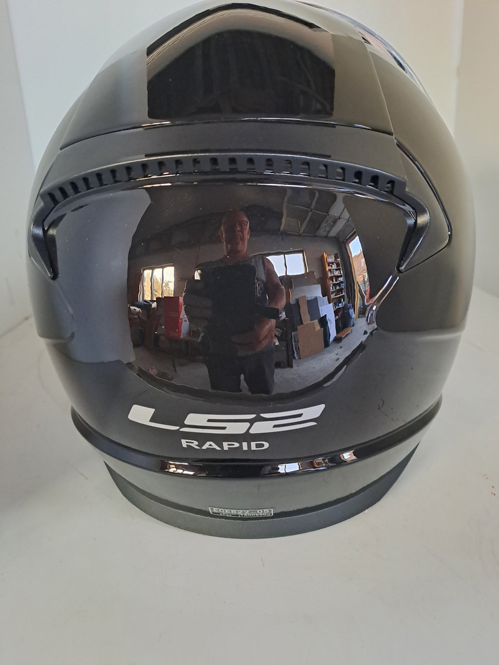 Full face hjelm str XL