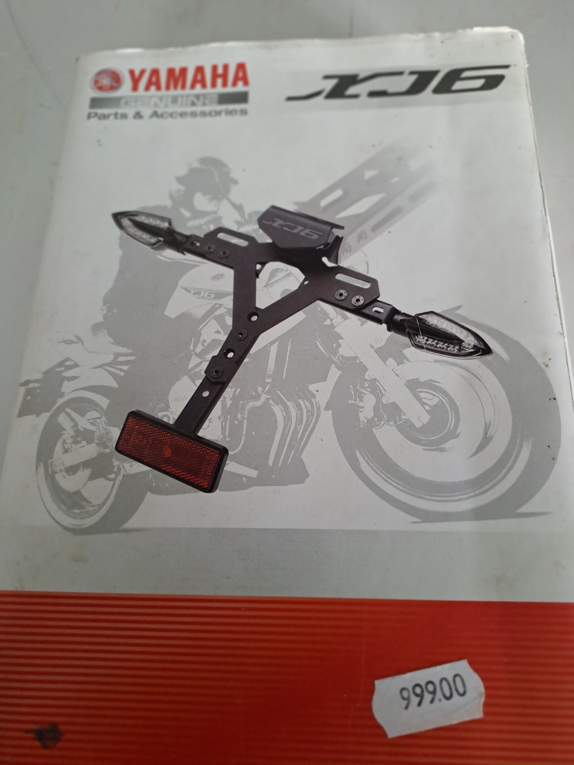 Nummerplade-holder til Yamaha XJ 6