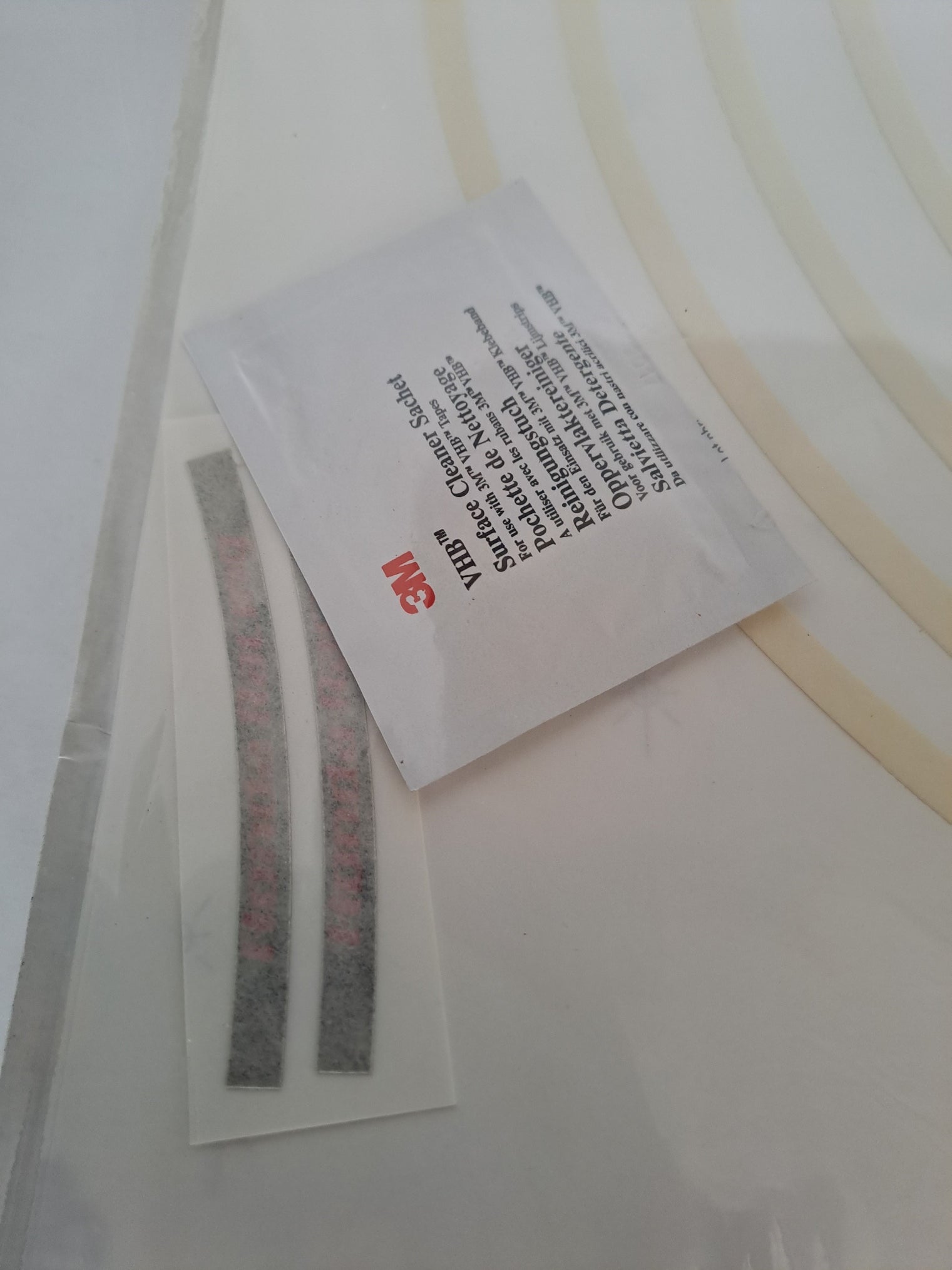 Hvide hlulstriber original Honda