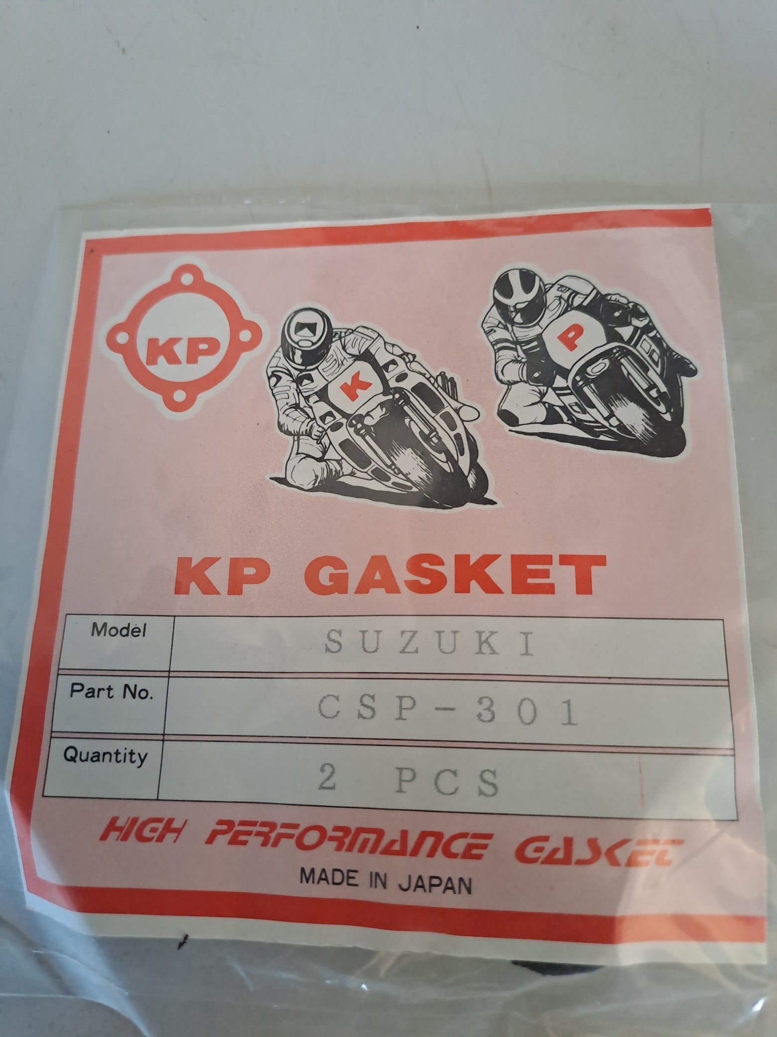 Knast plug pakning 2 stk til Suzuki