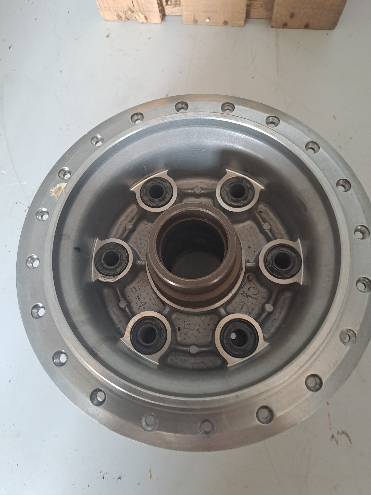 Baghjulsnav til Honda GL 1000