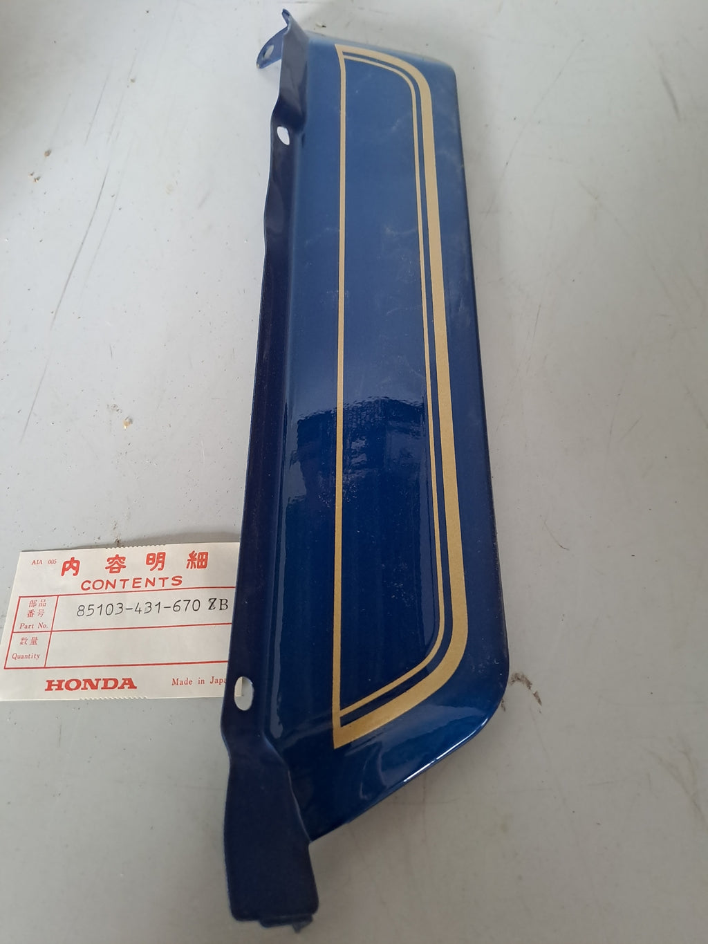 Køler flap til Honda GL 1000 K 3