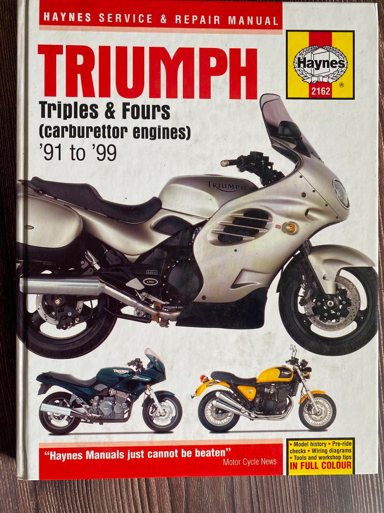 Triumph Triples & Fours 91'-99' Manual