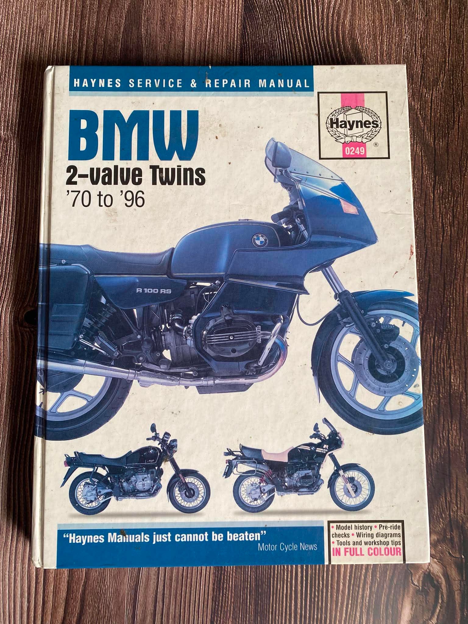 BMW 2-Valve Twins 1970-1996 manual