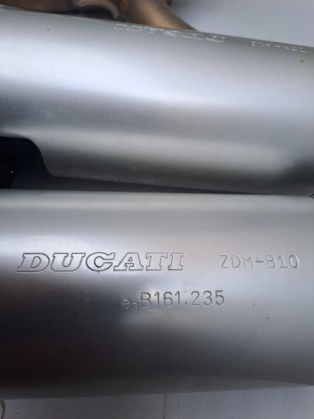 Ducati udstødningssystem
