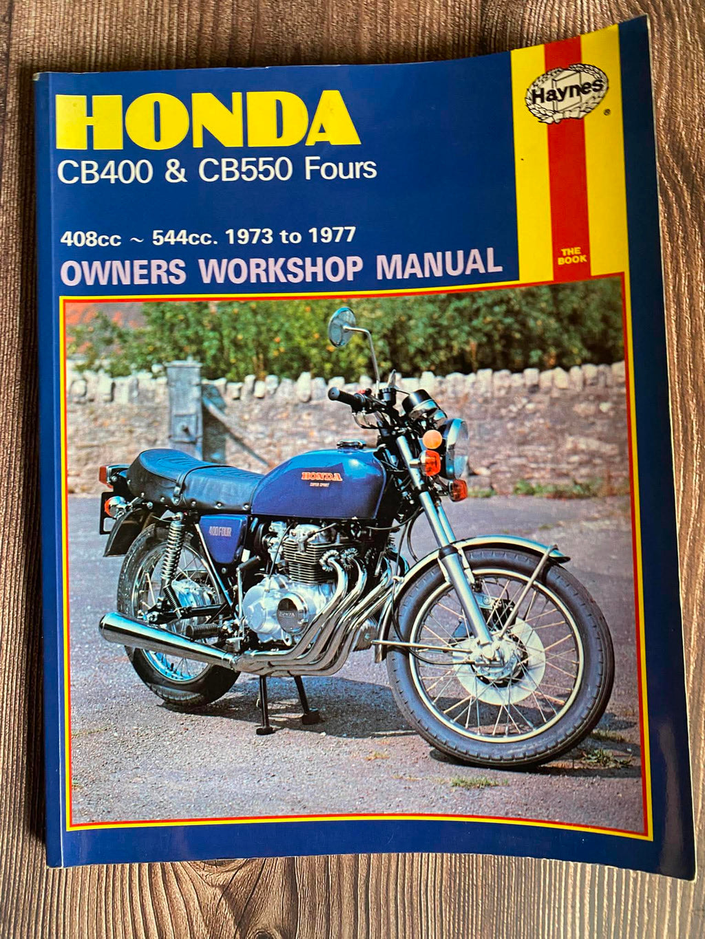 Honda CB400 & CB550 Workshop Manual