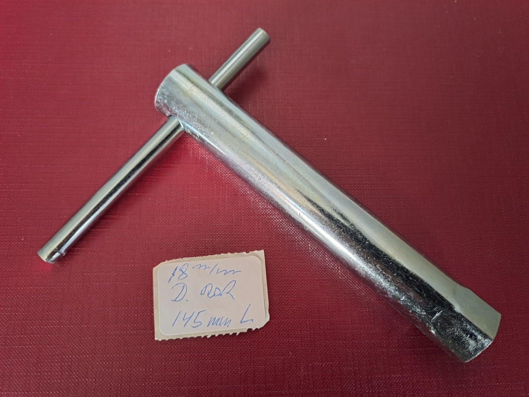 Tændrørsnøgle 18 mm